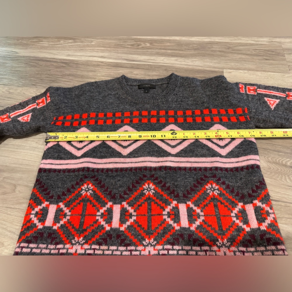 J CREW WOOL BLEND SWEATER - Picture 6 of 7